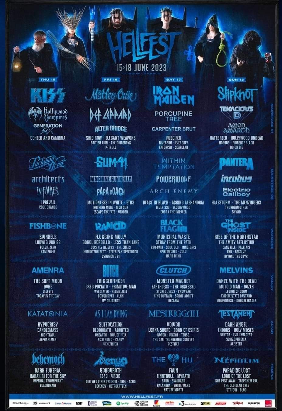 ¡Iron Maiden arrasa en el Hellfest 2023 con su inolvidable actuación en