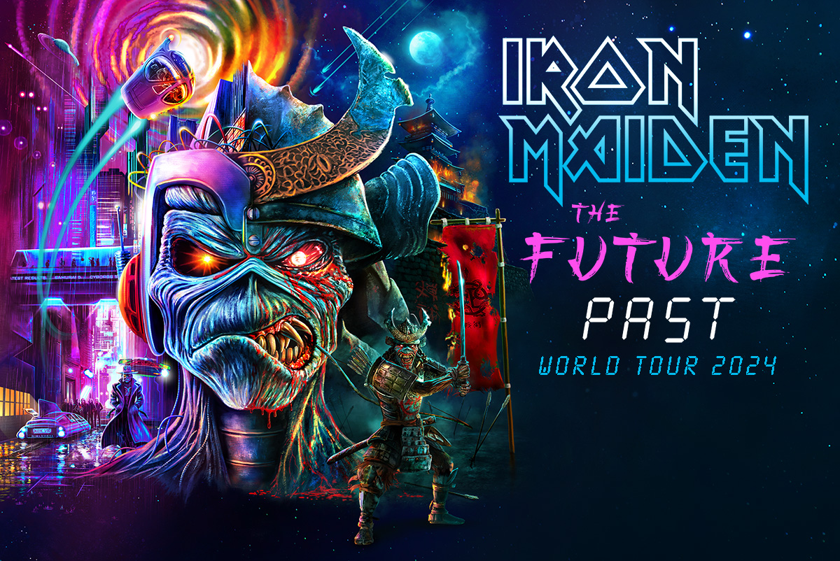 Iron Maiden Anuncia su primer fecha del The Future Past Tour 2024 en